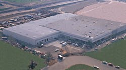 Aerial view of AMSEC headquarters, Fontana, Calif.