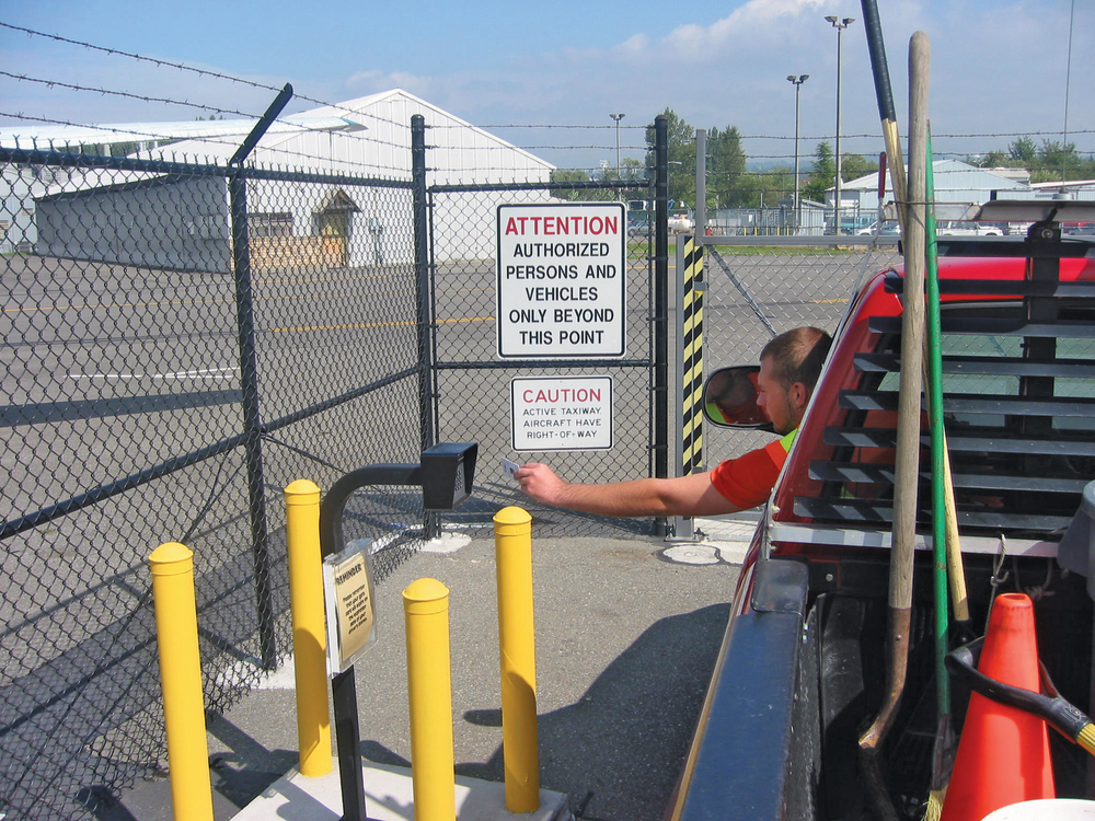 Schlage wireless system deployed at Renton Airport