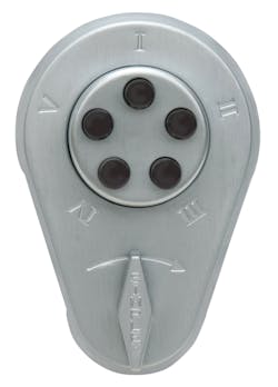 Simplex Mechanical Pushbutton Lock