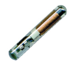 Typical glass cylinder transponder