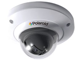 Polariod minidome, used in retail video surveillance systems Polariod minidome, used in retail video surveillance systems