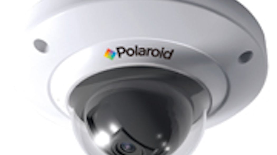 Polariod minidome, used in retail video surveillance systems