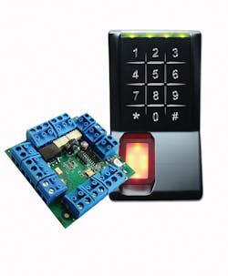 Kaba access control kit with biometrics