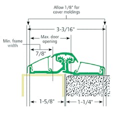 Ives 157XY Continuous Hinge Ives 157XY Continuous Hinge