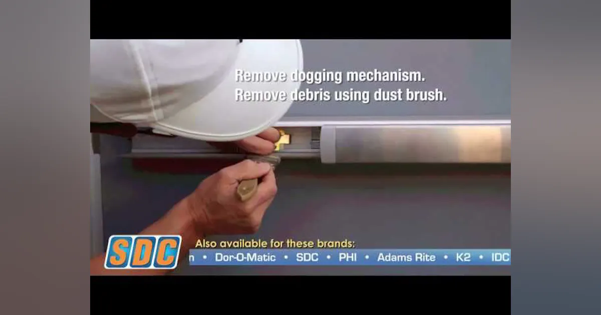 LR100 Exit Device Latch Retraction Kit Installation Video UPDATED ...