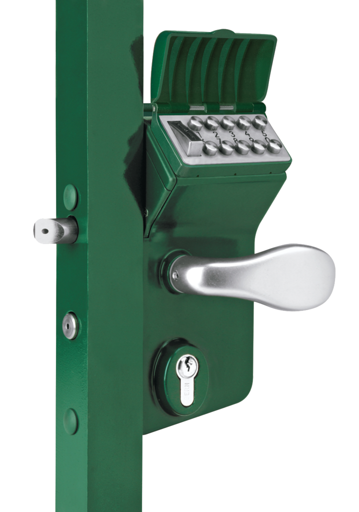 gate lock with code