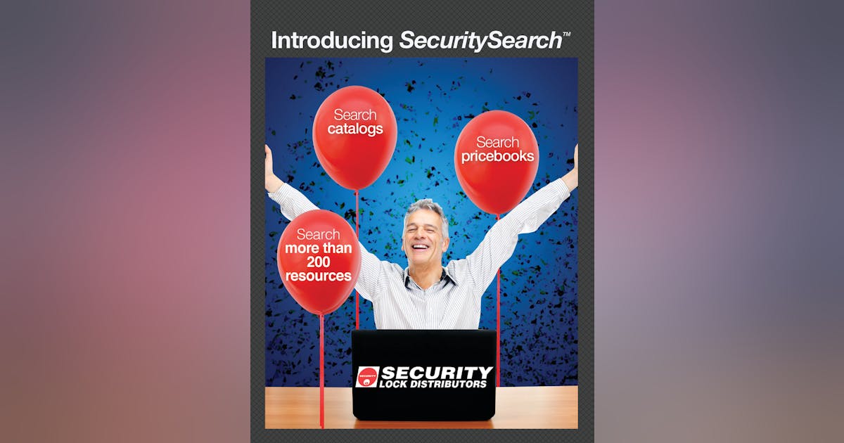 Security Lock Distributors Launches SecuritySearch Locksmith Ledger