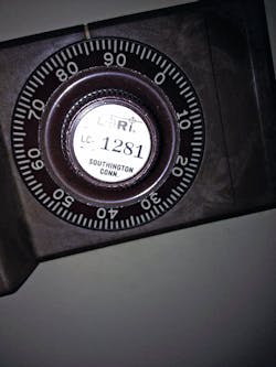 Lori Lock, manufacturer of this vintage lock, was acquired by Kaba Ilco Corp. Lori Lock, manufacturer of this vintage lock, was acquired by Kaba Ilco Corp.