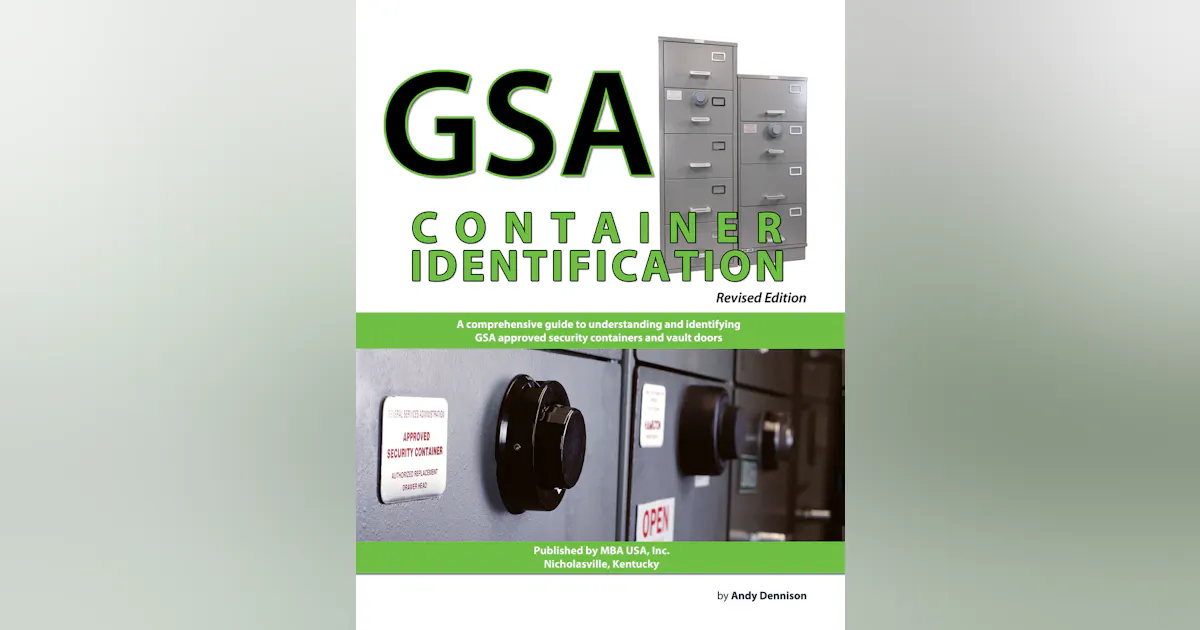 GSA Container Identification, Revised Edition Now Available From MBA ...