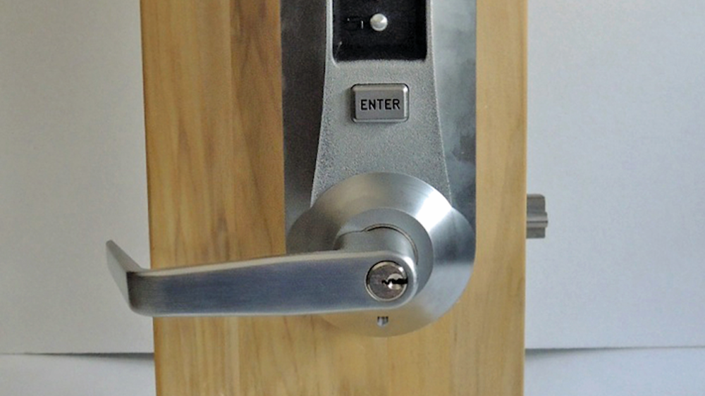 Access Control Simplified: Simplex® 5000 Series Mechanical Pushbutton ...