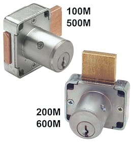 7/8 inch body length disc tumbler cam lock with 2 keys, keyed alike to code