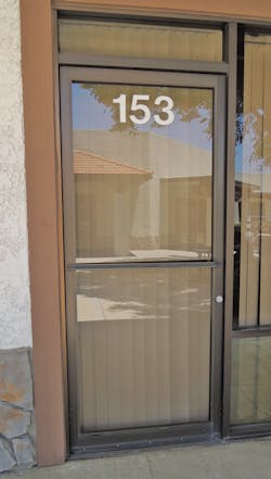 Original Deadlock-Equipped Door, Exterior Original Deadlock-Equipped Door, Exterior