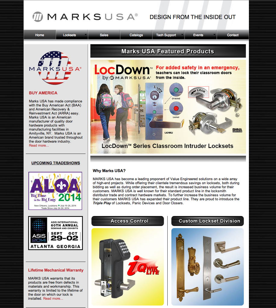 Mark Usa New Website