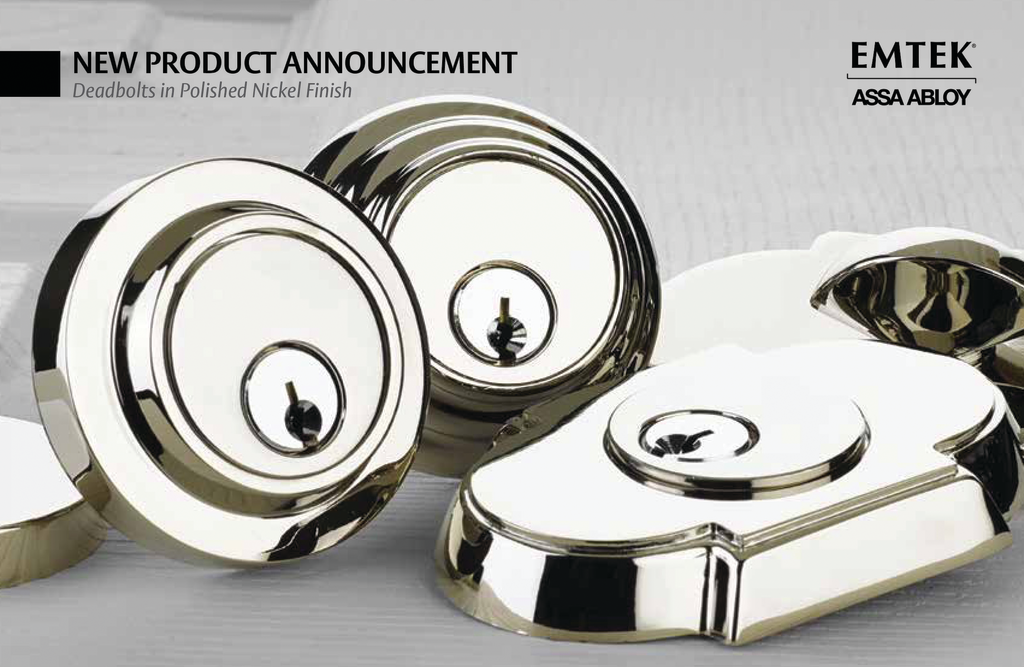 Nickel Deadbolt 11586253