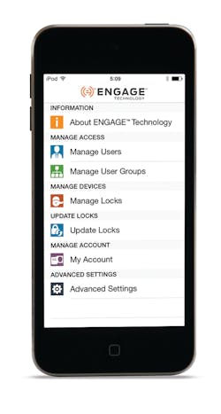Schlage ENGAGE settings Schlage ENGAGE settings