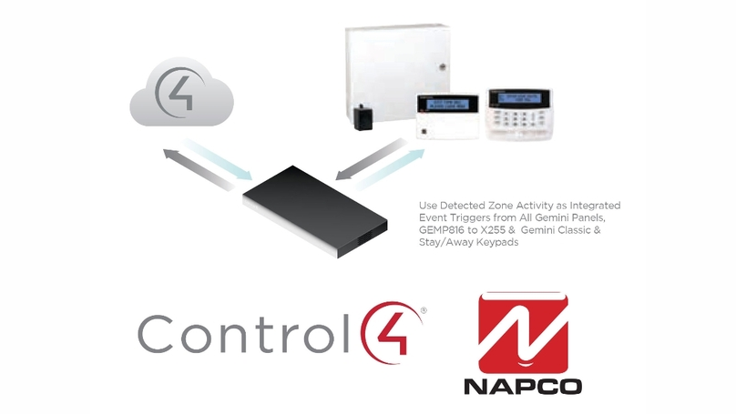Napco Delivers Control4Certified Alarm Panel Line with SDDP and
