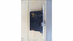 Photo 1. This Corbin lockset had been in the old door for over 40 years Photo 1. This Corbin lockset had been in the old door for over 40 years