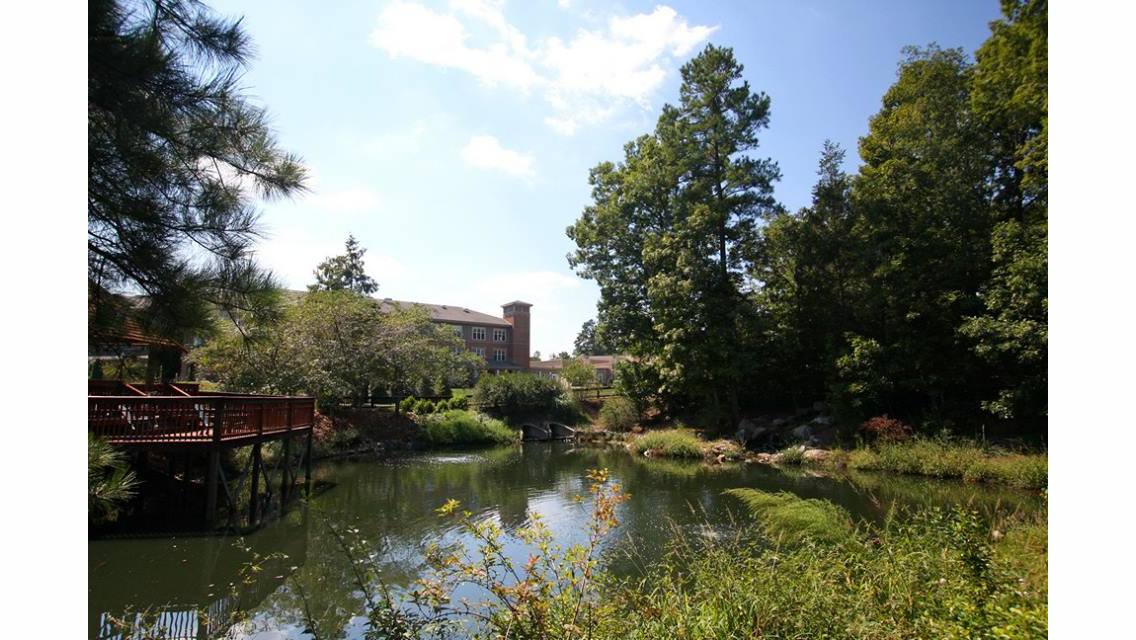 Carolina Meadows&rsquo; campus covers 166 acres