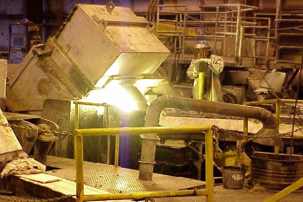 Brass foundry built in 1985 at Kaba Ilco factory