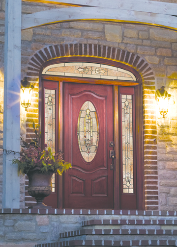 Therma-Tru Classic-Craft Mahogany door