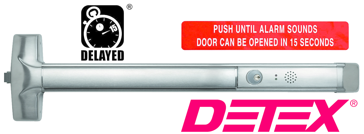 Detex delayed egress