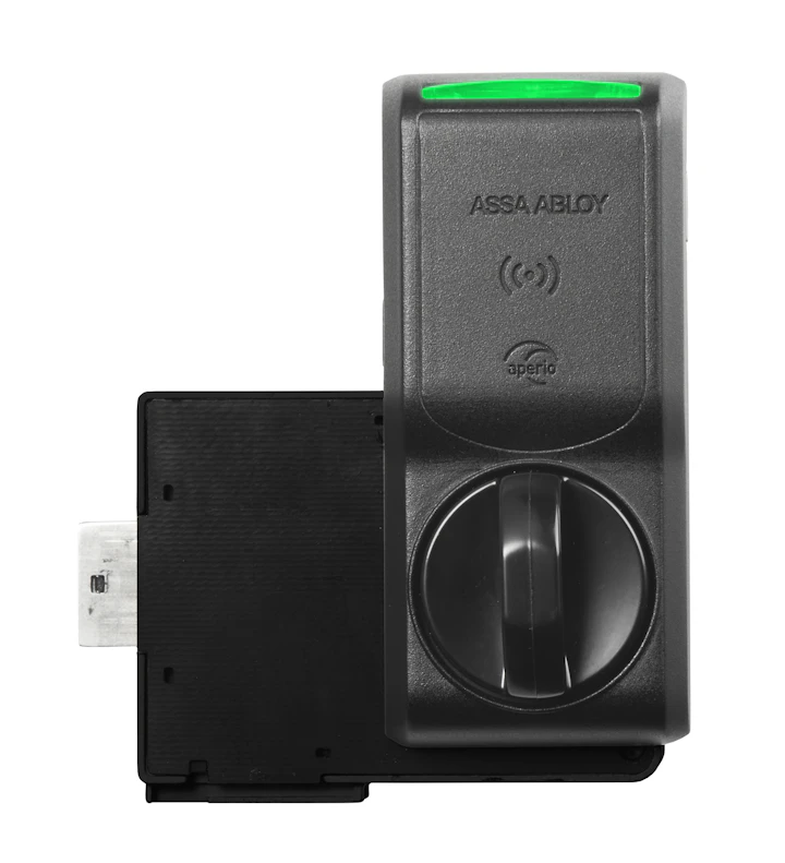 Hes K100 Wireless Cabinet Lock From Assa Abloy Electronic Security Hardware Locksmith Ledger