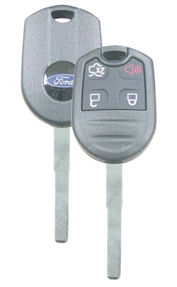 STRATTEC 5922964: 2015 Ford Fiesta side mill integrated keys with new panic button