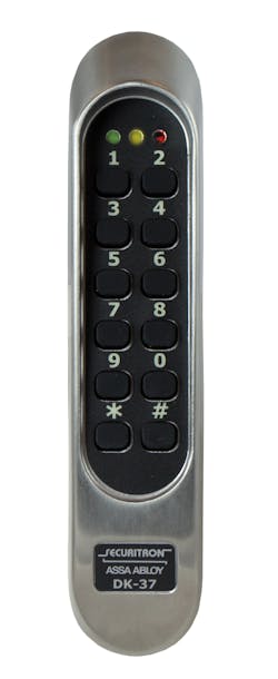 Sleek Securitron DK 37 keypad Sleek Securitron DK 37 keypad