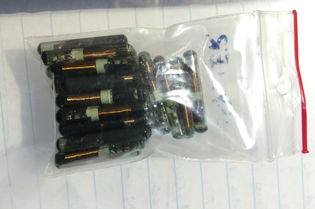 Harvested Transponder Ampoules