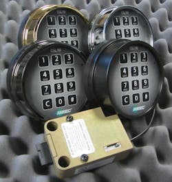 AMSEC ESL10XL Showing Different Keypad Choices AMSEC ESL10XL Showing Different Keypad Choices