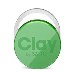 Clay button