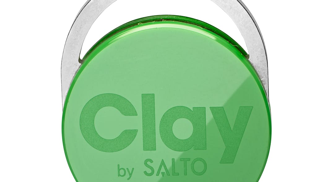 Clay button