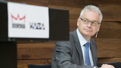 The CEO of Kaba, Riet Cadonau, has been nominated CEO of the newly merged dorma+kaba group. The CEO of Kaba, Riet Cadonau, has been nominated CEO of the newly merged dorma+kaba group.