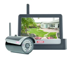 Easy-to-install video surveillance kit from Abus