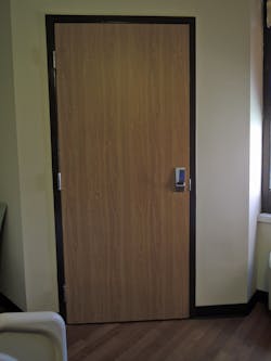 Restroom door Restroom door