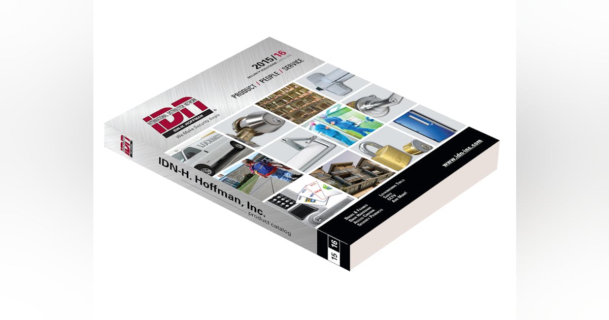 IDNH. Hoffman Releases 2015/2016 Print Catalog Locksmith Ledger