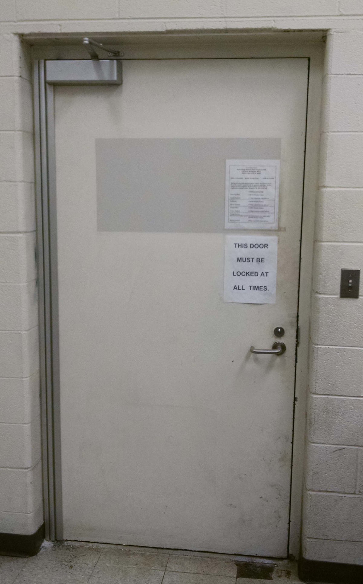 Continuous Hinge Locksmith Ledger