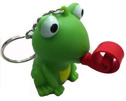 Squeaky frog keychain Squeaky frog keychain