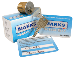 Marks USA Hi-Security and Security Mate products