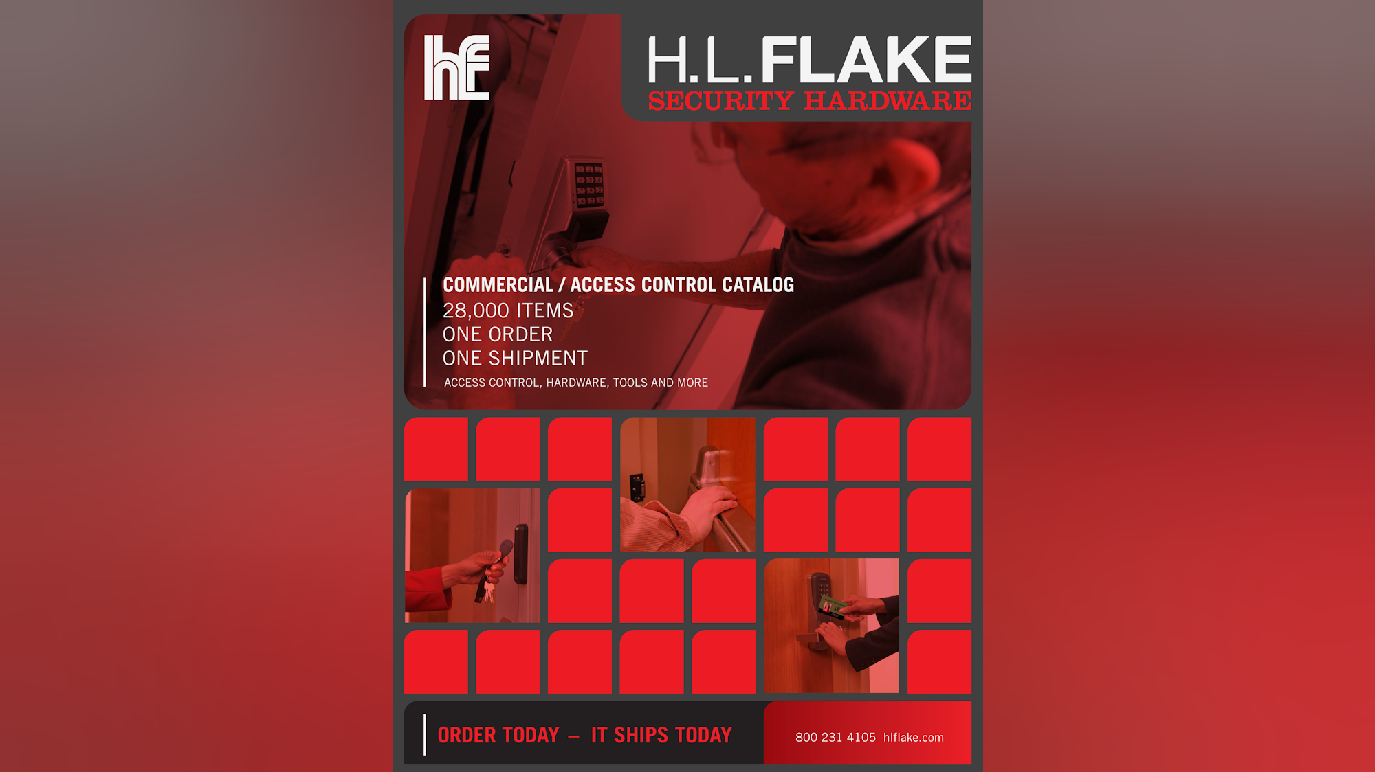 HL Flake Catalogs Locksmith Ledger