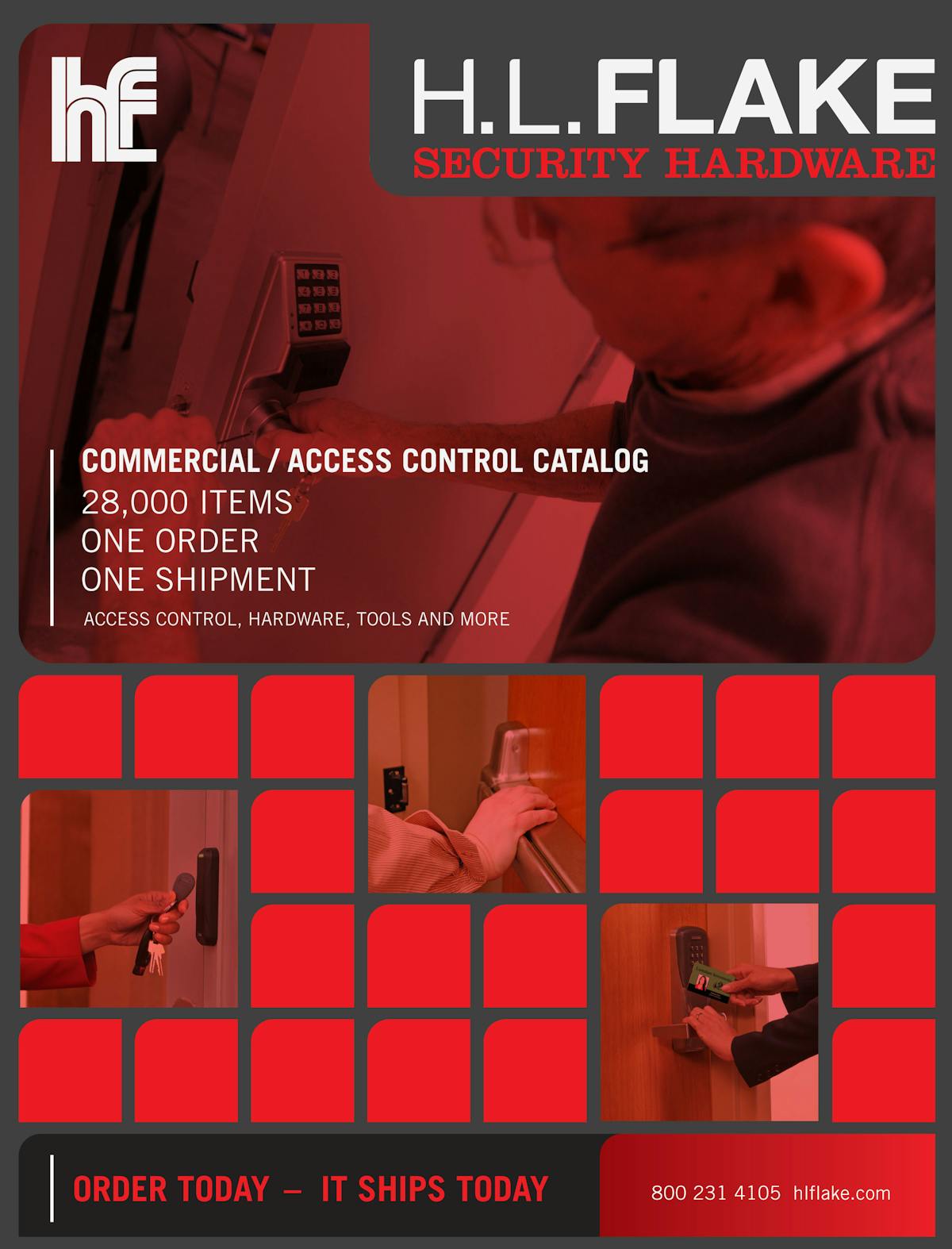 HL Flake Catalogs Locksmith Ledger