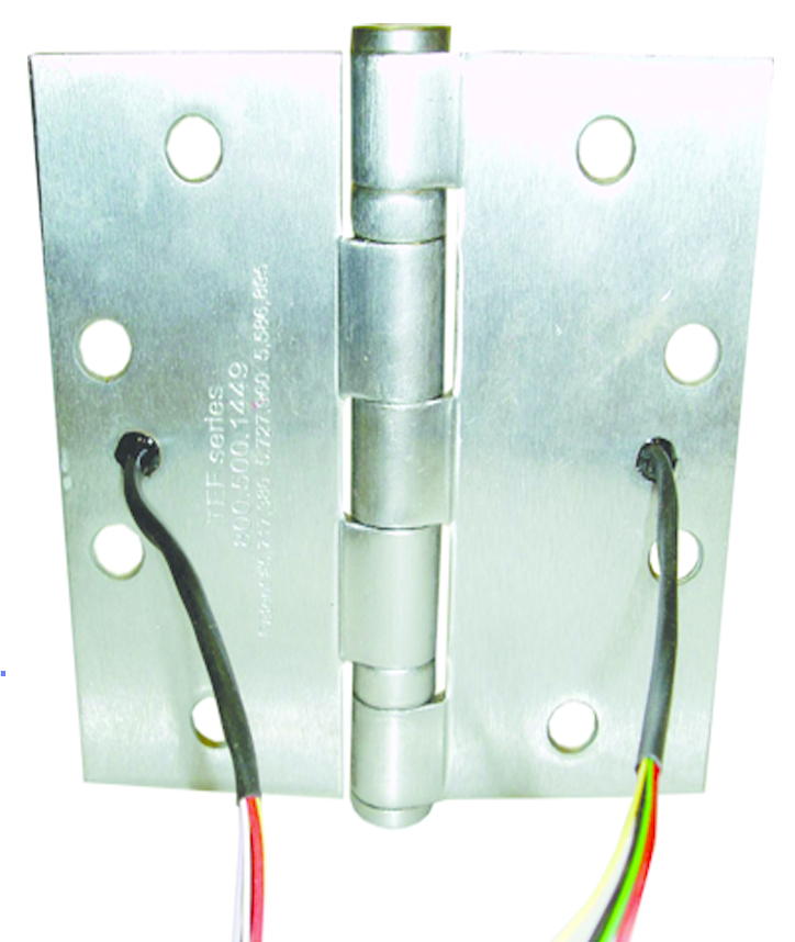 Marray electrified hinge