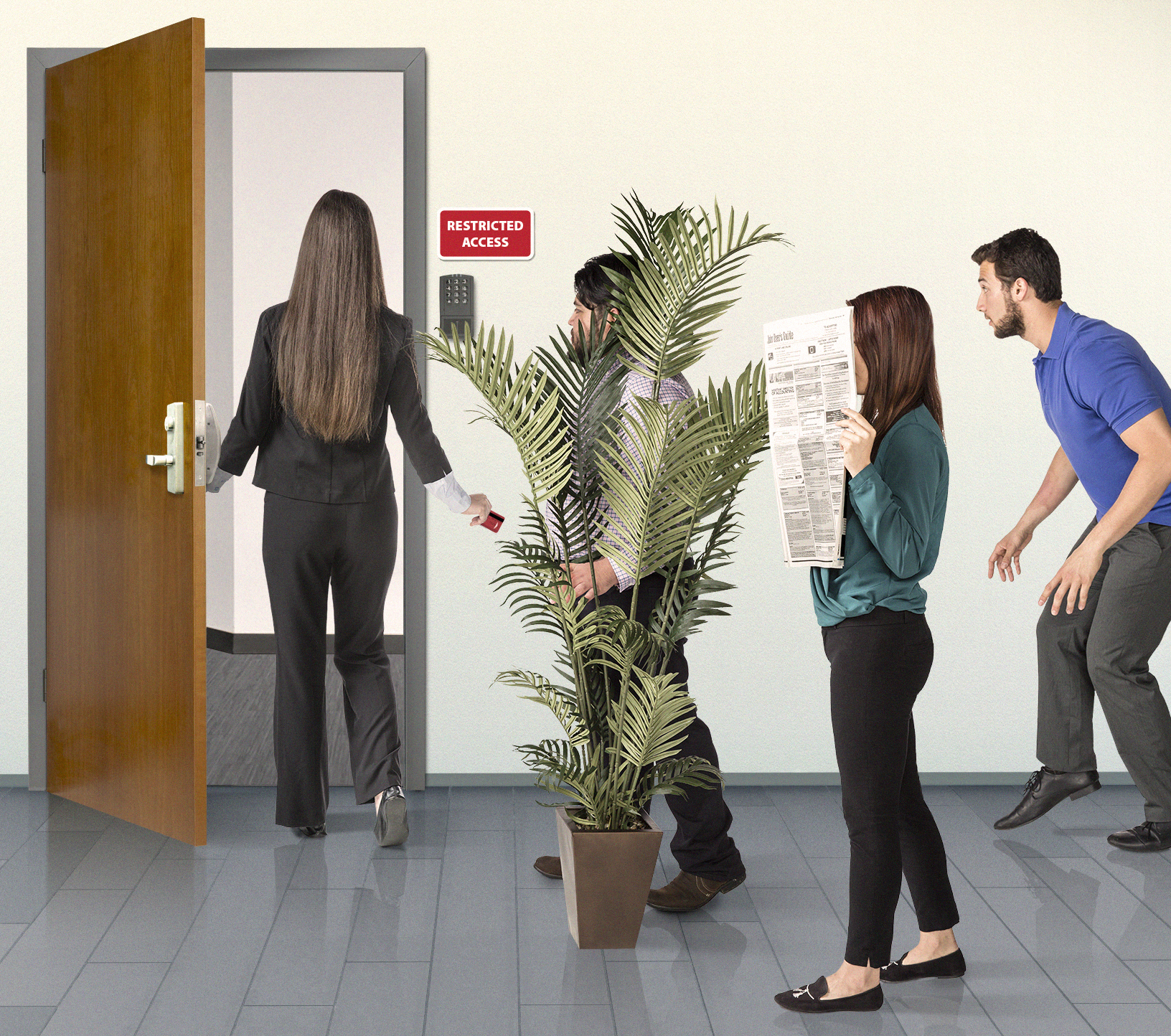 Detex tailgate prevention