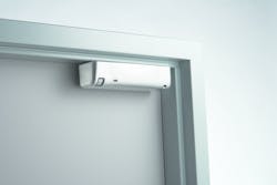 Securitron M380 electromagnetic lock installed Securitron M380 electromagnetic lock installed