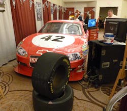 NASCAR Sim-Car at IDN-Hardware event