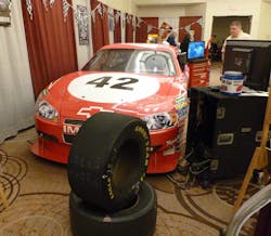 NASCAR Sim-Car at IDN-Hardware event NASCAR Sim-Car at IDN-Hardware event