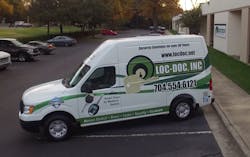 Loc-Doc's rolling billboard Loc-Doc's rolling billboard