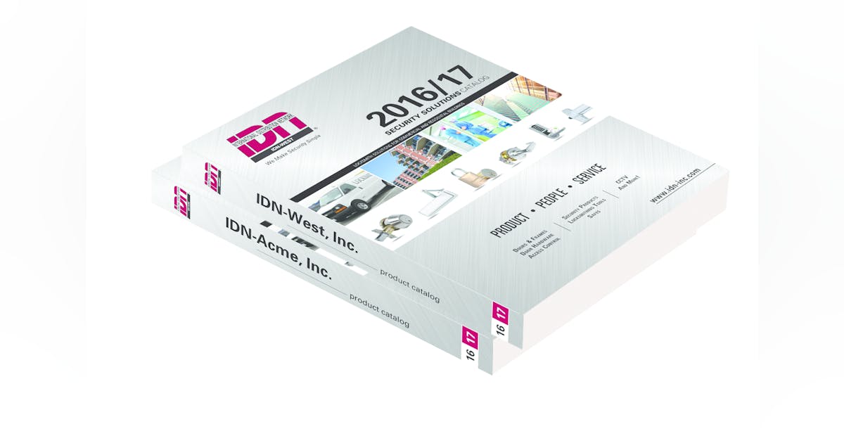 IDN 2016/2017 Print Catalog Locksmith Ledger