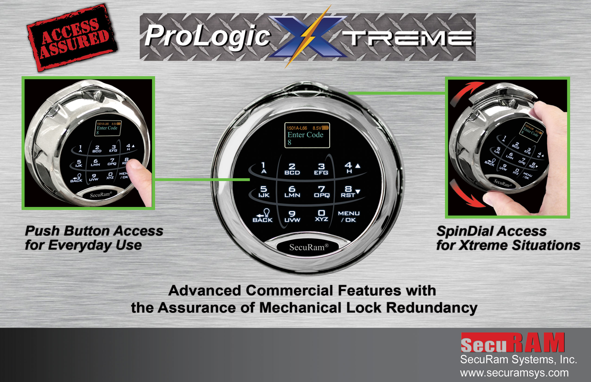 ProLogic Xtreme A Redundant Commercial Safe Lock Locksmith Ledger
