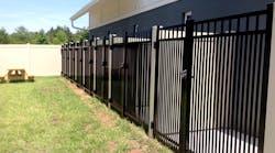 D&amp;D gate locks secure K9s for Warriors kennel gates